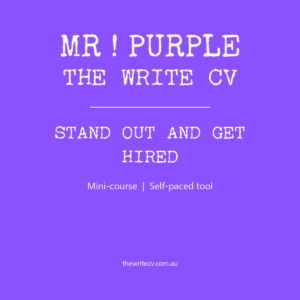 Stand Out and Get Hired by The Write CV